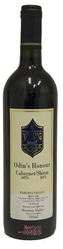 Picture of Viking Wines Odins Honour Cabernet Sauvignon Shiraz 2001 750mL