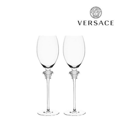 Picture of Versace Medusa Lumiere White Wine Pair