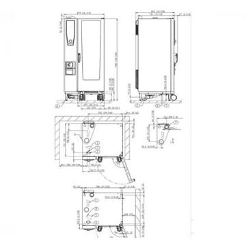 Picture of Rational - 879mm 20-Tray Electric Self Cooking Centre Combi Oven