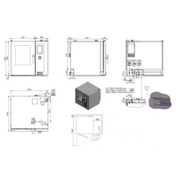 Picture of Baron - 875mm 7 x Tray Electric Combi Oven