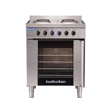 Picture of TurboFan - TurboFan - 810mm 30M Series Manual Electric Convection Oven with Cooktop