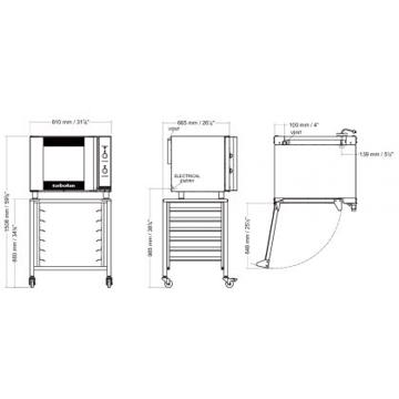 Picture of TurboFan - 810mm 30M Series Electric Convection Oven