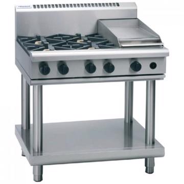 Picture of Waldorf - 900mm Gas Cooktop with 300mm Griddle on Stand