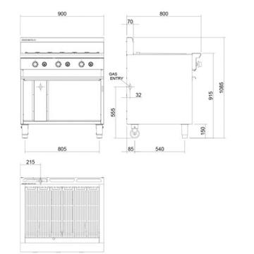 Picture of Cobra - 900mm Gas Barbeque