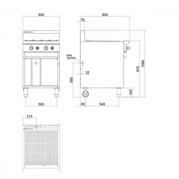 Picture of Cobra - 600mm Gas Barbeque