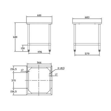 Picture of Trueheat - 600mm RC Series Stand