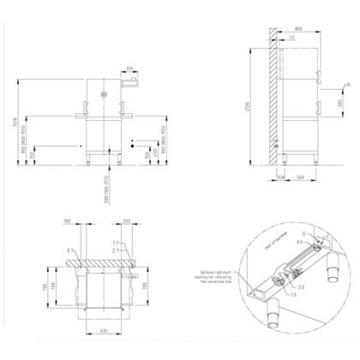 Picture of Meiko - 635mm Pass-Through Dishwasher with Auto-Hood