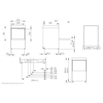 Picture of Classeq - 570mm Compact Dishwasher