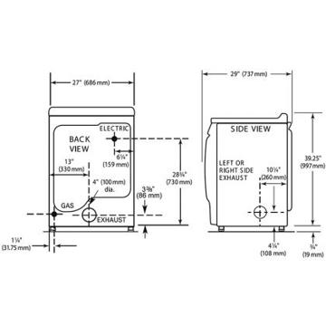 Picture of Maytag - 9Kg Commercial Front Load Dryer