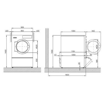 Picture of Miele Professional - 20kg Commercial Gas Dryer