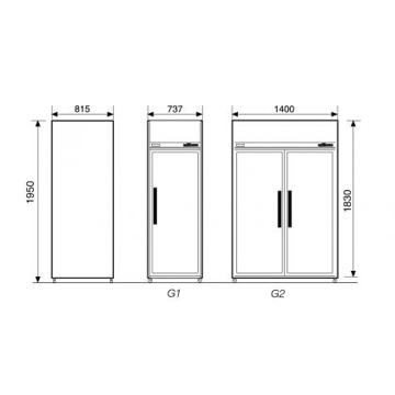 Picture of Williams - 1270 Litre Top Mount Freezer