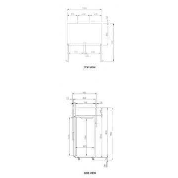 Picture of Turbo Air - 1215 Litre Top Mount 2-Door Door Refrigerator