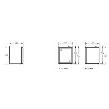 Picture of Williams - 145 Litre Undercounter Single Door Refrigerator