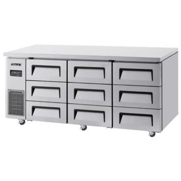 Picture of Turbo Air - 538 Litre Undercounter 9-Drawer Refrigerator