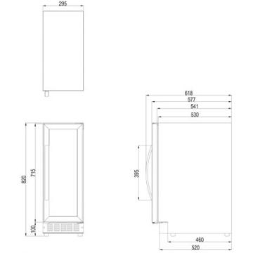 Picture of Dometic - 23 Bottle Wine Cabinet