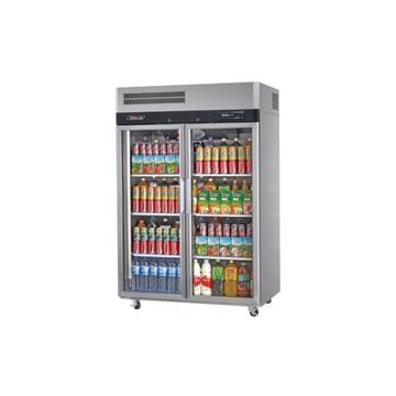 Picture of Turbo Air - 1215 Litre Top Mount 2-Door Display Refrigerator