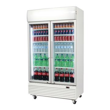 Picture of Bromic Refrigeration - 960 Litre 2-Door Display Refrigerator