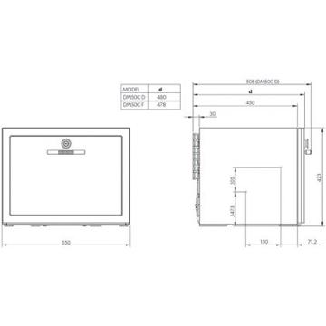 Picture of Dometic - 50 Litre Drawer MiniBar