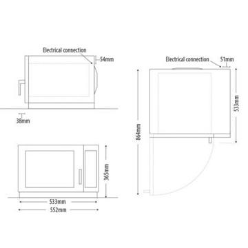 Picture of Menumaster - 34 Litre Medium Duty Microwave