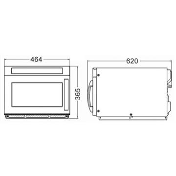 Picture of Bonn - 26 Litre Commercial Microwave