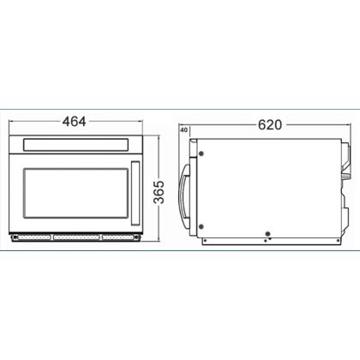 Picture of Bonn - 26 Litre Commercial Microwave