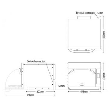 Picture of Menumaster - 39 Litre High Speed Microwave