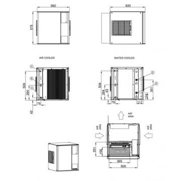 Picture of Icematic - 130kg Ice Machine