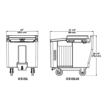 Picture of Cambro - 57 Litre Ice Caddy