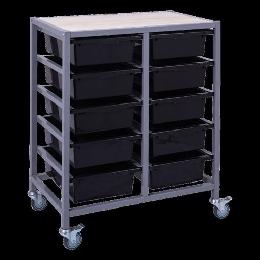 Picture of Double Tote Tray Trolley