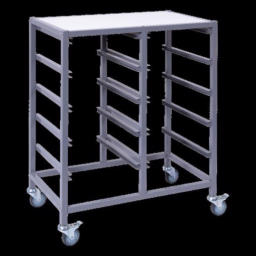 Picture of Double Tote Tray Trolley Frame