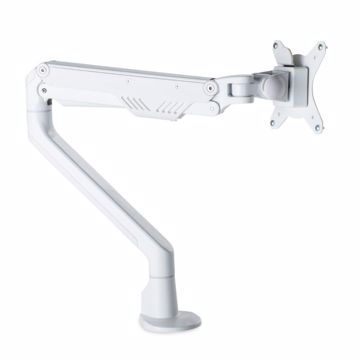 Picture of Dynamic Monitor Arm Single 180deg Stop- White