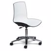 Picture of Gleam Chrome 4-leg Visitor Chair White shell