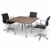 Picture of Rustica Square Meeting Table 1200 Luna Frame