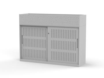 Picture of Titan Sliding door incl Planter Box 1530 White