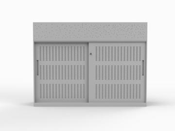 Picture of Titan Sliding door incl Planter Box 1530 White