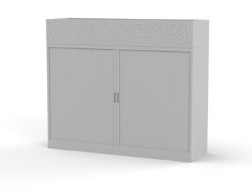 Picture of Titan Tambour door incl Planter Box 1530 White