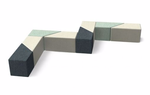 Picture of Wedge Modular Bench