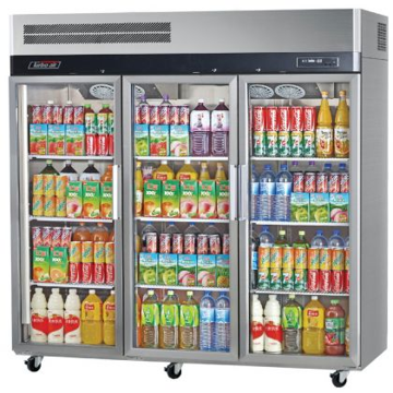 Picture of Turbo Air - 1876 Litre 3-Door Glass Display Refrigerator