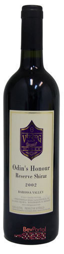Picture of Viking Wines Odins Honour Reserve Shiraz 2002 1.5L