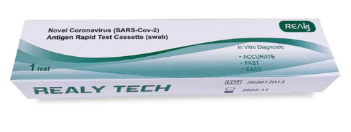 Realy Tech Noval Coronavirus SARS-CoV-2 Rapid Antigen Self Test (nasal swab) - Single Test Pack-1