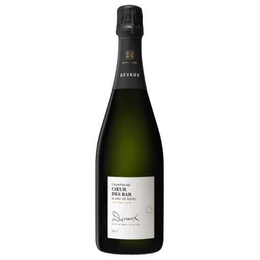 Champagne Devaux Blanc de Noirs "Coeur des Bar" Pinot Noir NV-750mL - 6 Pack-1
