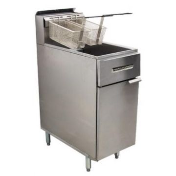 American Range  Three Tube Burner Gas Deep Fryer-1