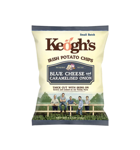 Keogh's Blue Cheese & Caramelised Onion 125g-1