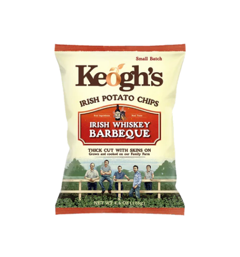Keogh's Irish Whiskey Barbeque Chips 125g -1