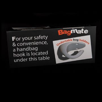 Bagmate Hook - Promotional Tent Card (10 Units per pack )-3