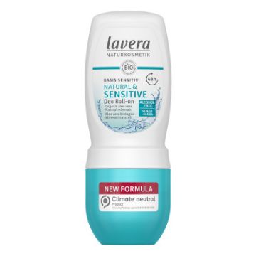 Lavara Basis Sensitiv Deodorant Roll On - Natural & Sensitive 50ml-1