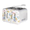 Laura Ashley Elveden 4 Slice Toaster - White (Carton Qty 2)-3