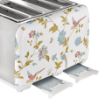 Laura Ashley Elveden 4 Slice Toaster - White (Carton Qty 2)-4