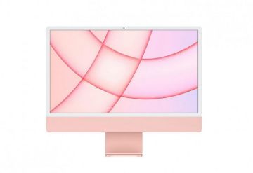 Apple - 24" iMac M1 8CoreCPU and 8core GPU/8GB/256GB SSD with Retina 4.5K Display - Pink