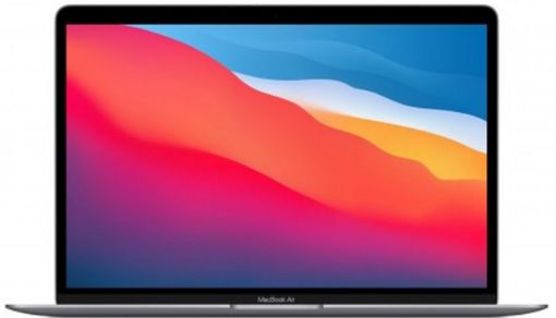 Apple - 13" MacBook Air: M1 chip w 8-core CPU and 7-core GPU, 256GB - Space Grey